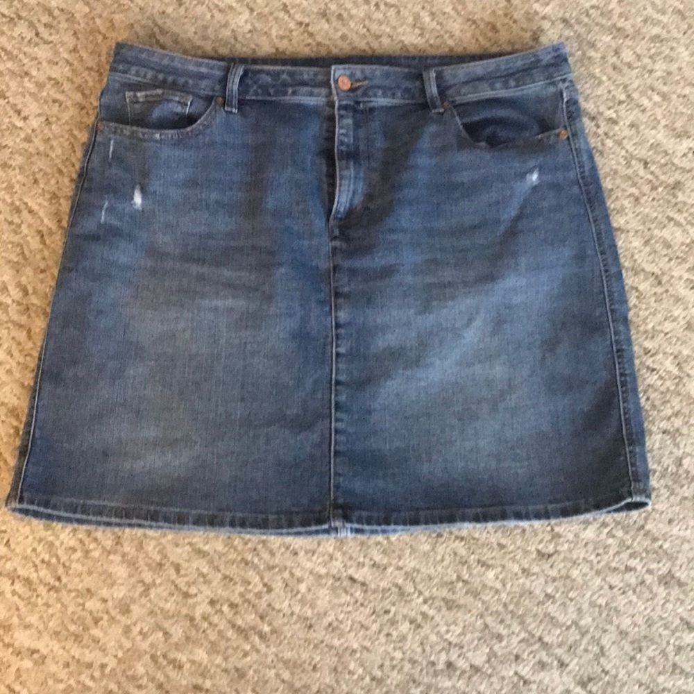 Jean skirt